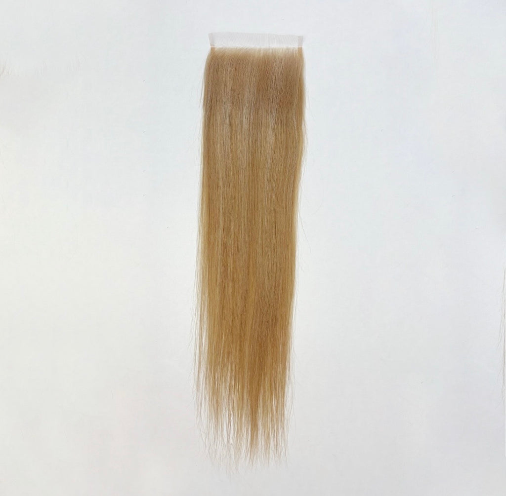 Straight Butterscotch Blonde HD Closure