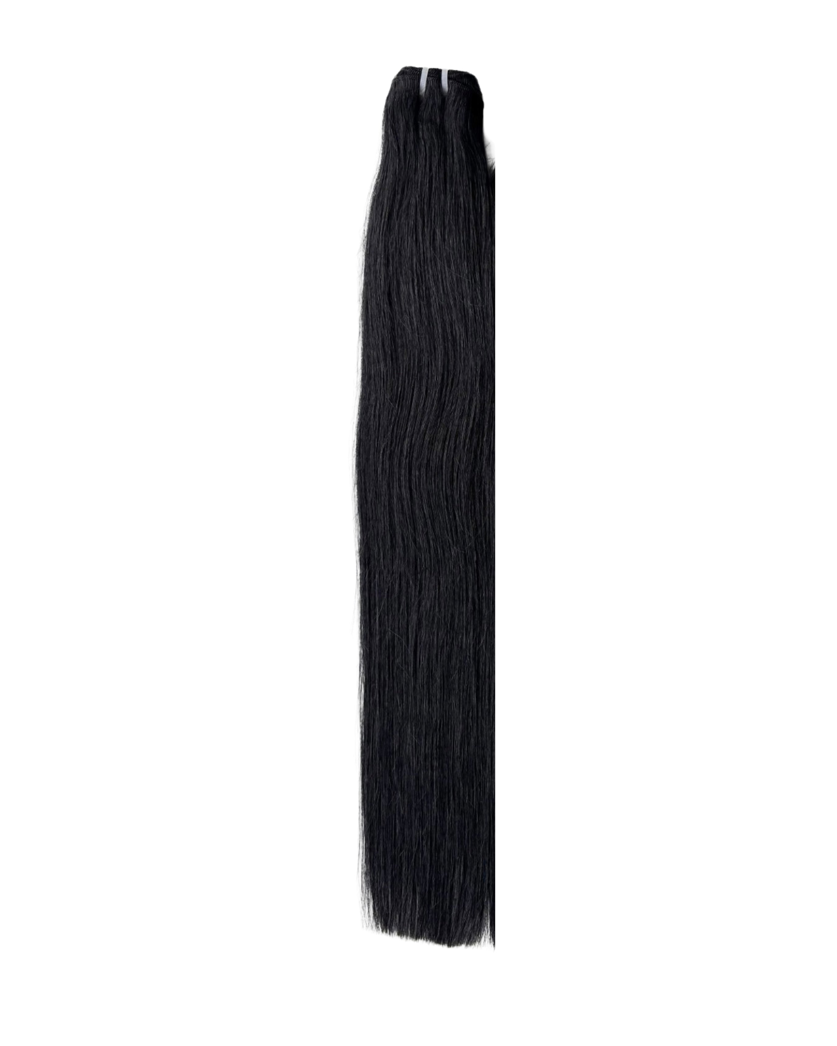 Jet Black Silk Straight Individual Virgin Cambodian Bundle